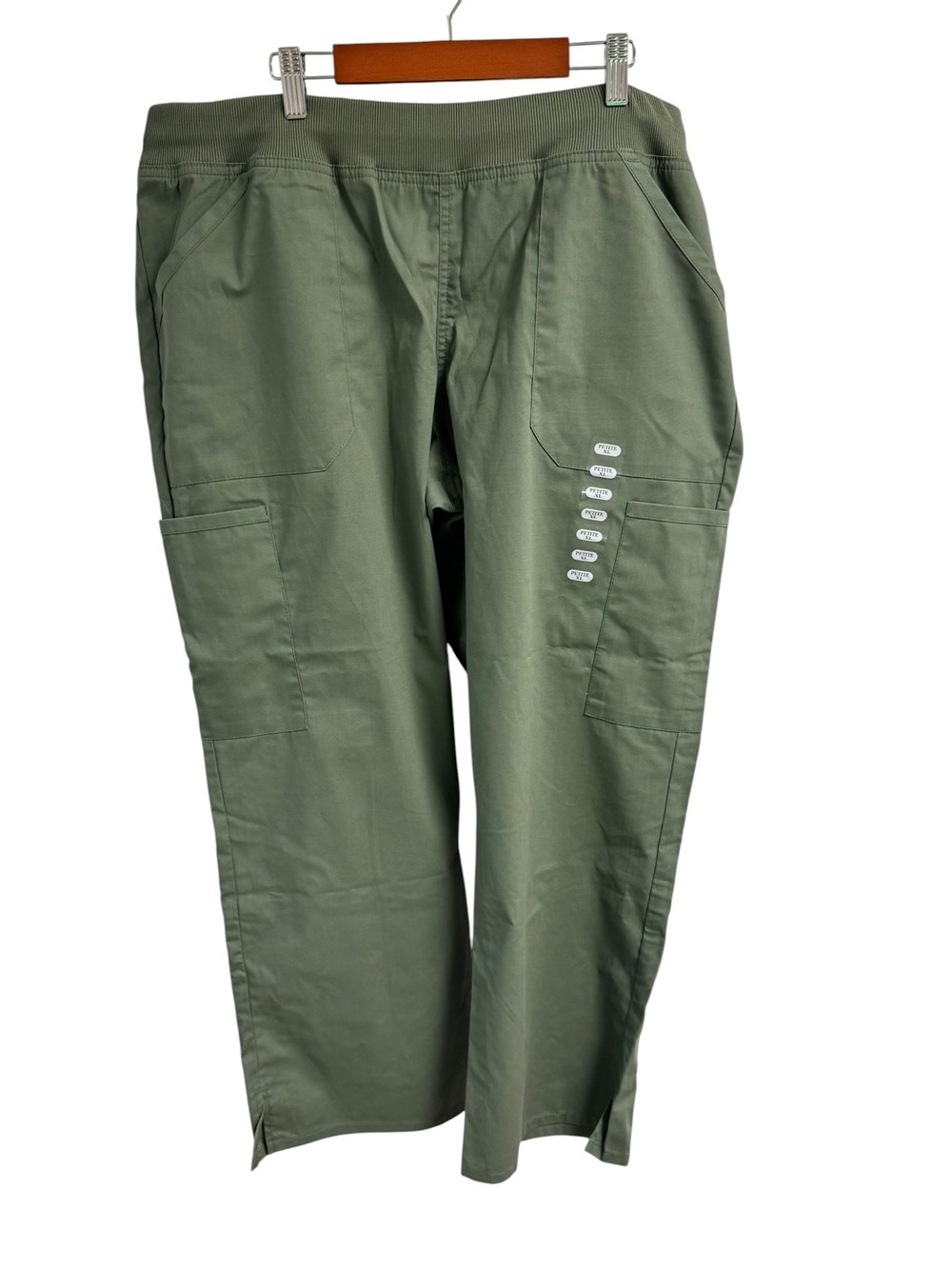 Cherokee Ladies Olive Green Medical Scrub Pants Workwear Professional Nursing